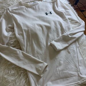 Under armour white long sleeve